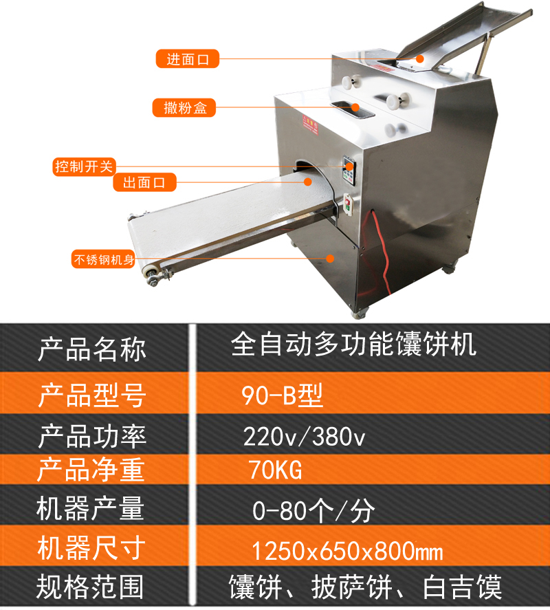 卷面包子機